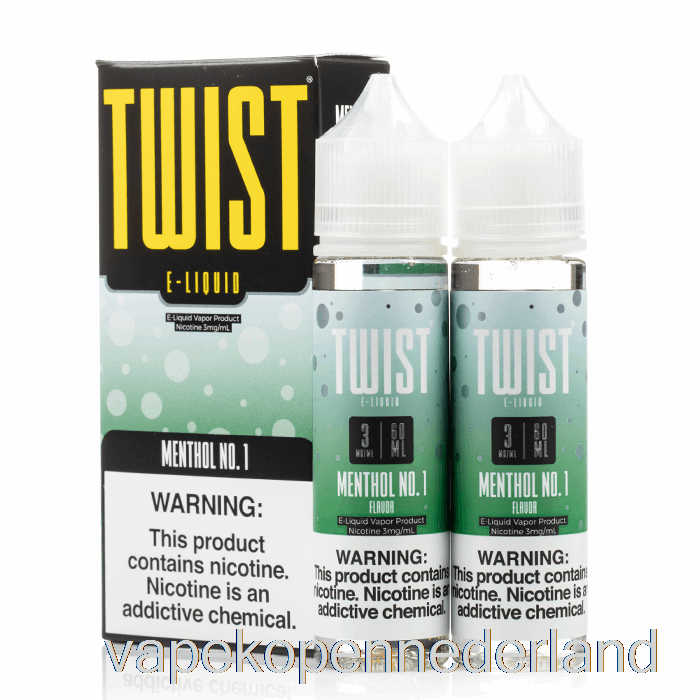 Vape Nederland Mentholnr. 1 - Twist E-vloeistof - 120 Ml 3 Mg